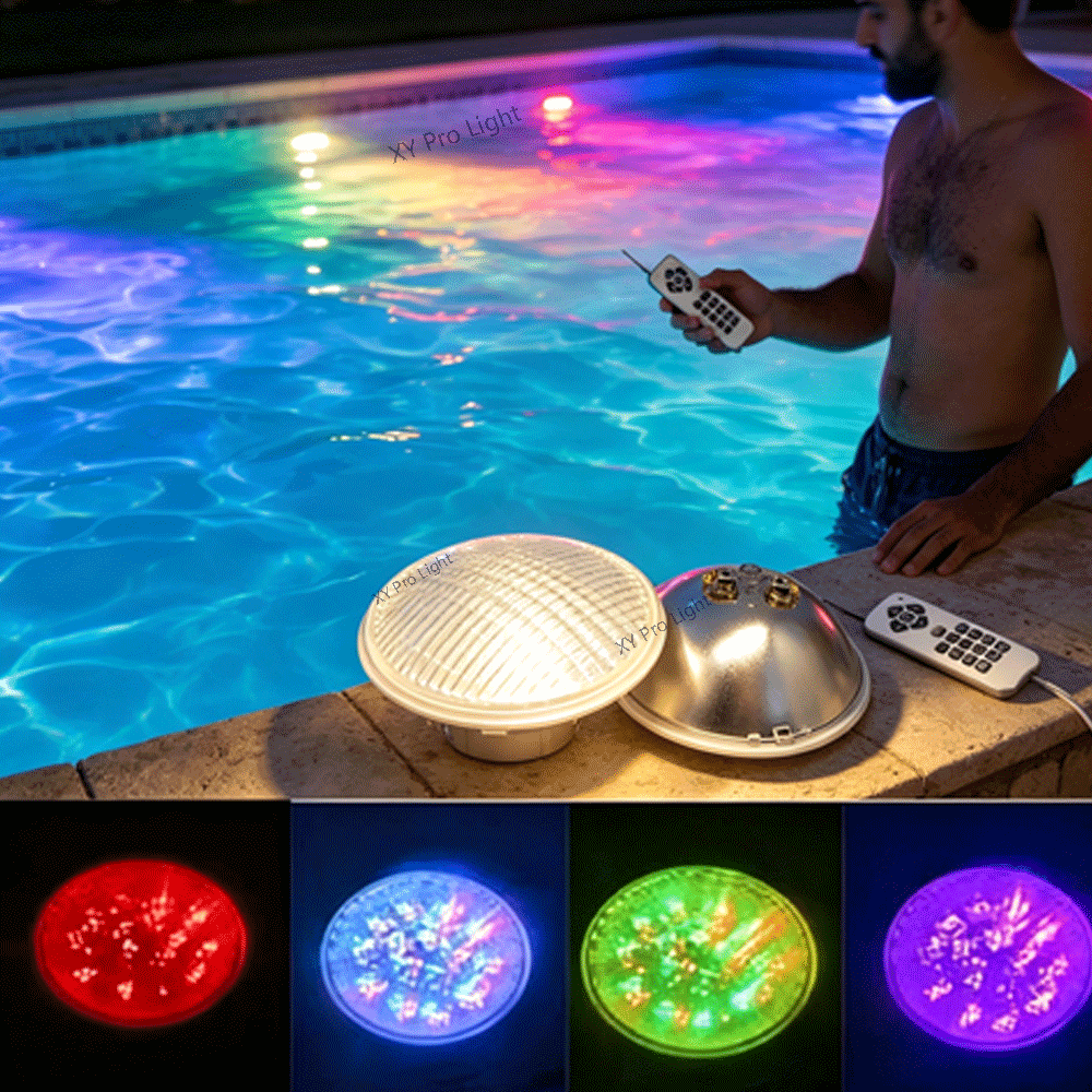 Xy Spa & Wellness - Lampu Kolam Renang LED RGB PAR56
