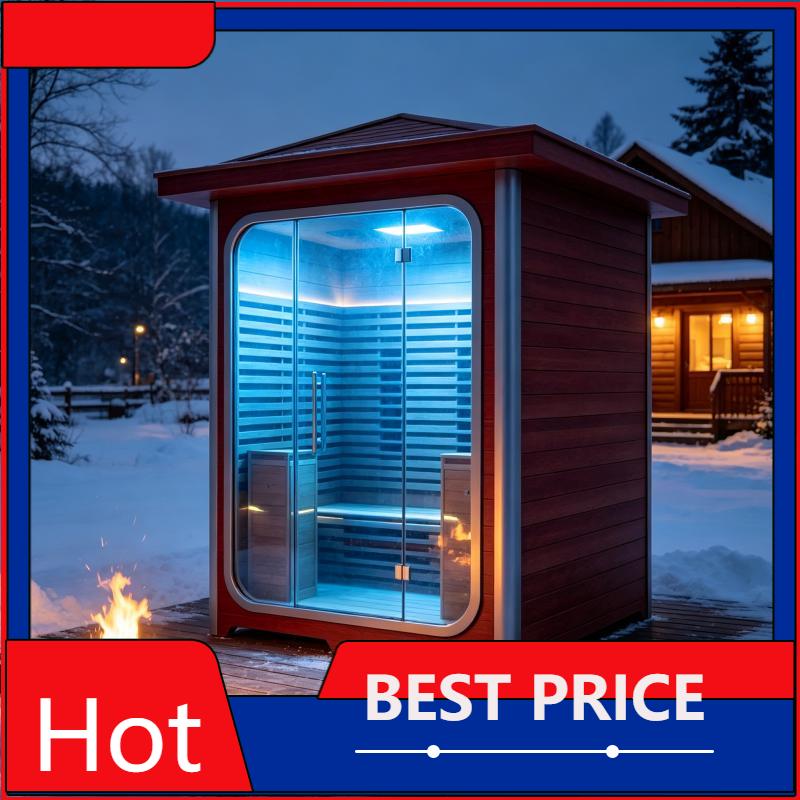 Spa Wellness Usa - Ruang Sauna Rumah, Kabin Pemanas Kayu
