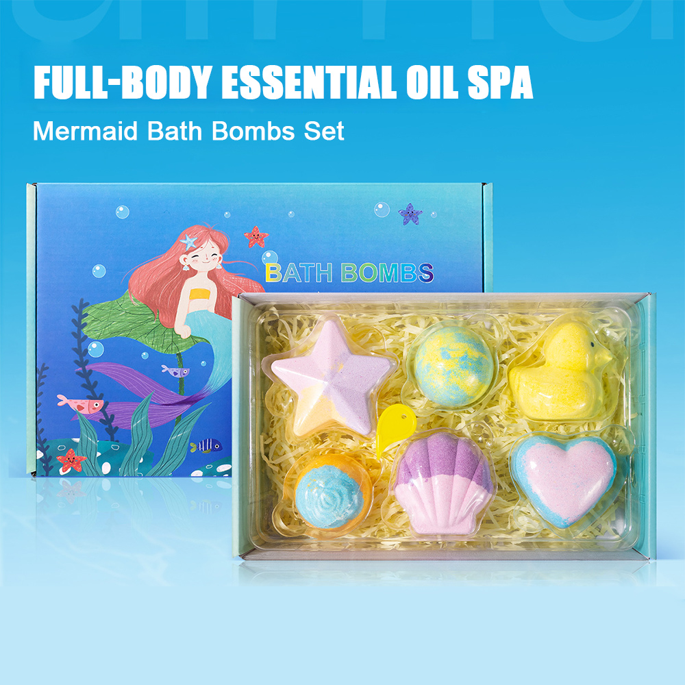 Spa And Wellness - 6Pcs Set Hadiah Bom Mandi untuk