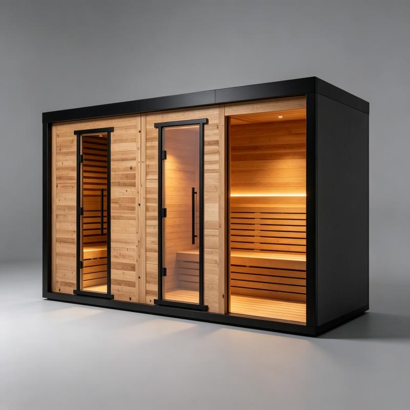 Ruang Sauna Kayu yang Dibuat S - Wellness Resort Spa ulasan dan harga
