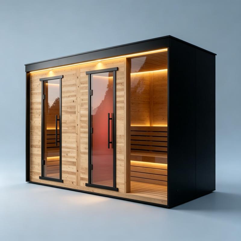 Ruang Sauna Kayu yang Dibuat S - Wellness Resort Spa ulasan dan harga