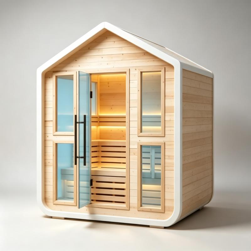 Kabin Sauna Mewah Kustom Kayu  - Wellness Resort Spa ulasan dan harga
