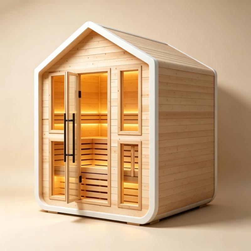Kabin Sauna Mewah Kustom Kayu  - Wellness Resort Spa ulasan dan harga