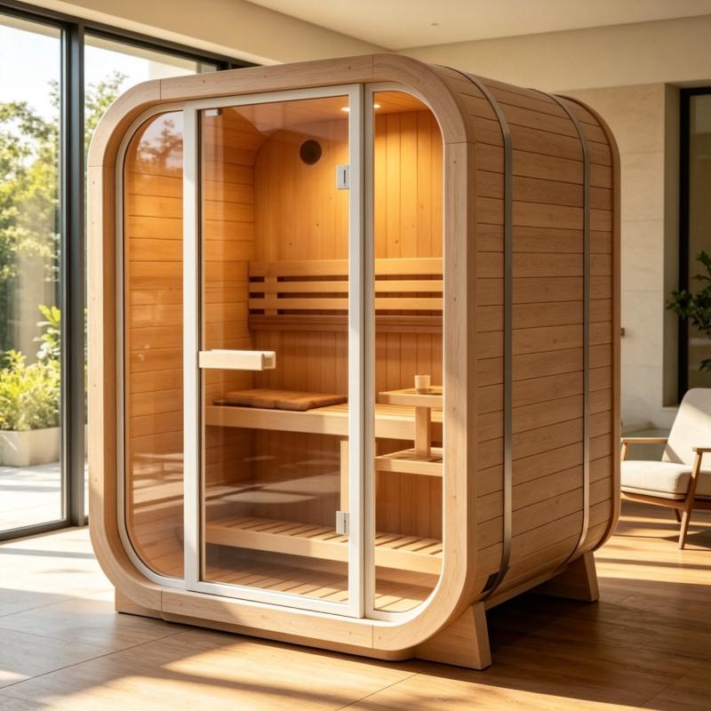 Ruang Sauna Besar yang Dibuat  - Wellness Resort Spa ulasan dan harga