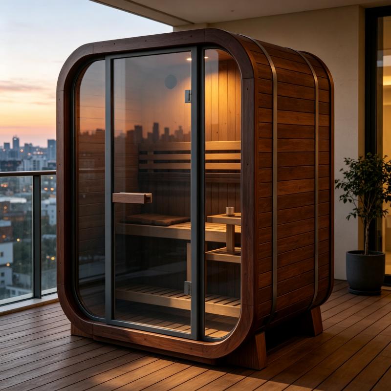 Ruang Sauna Besar yang Dibuat  - Wellness Resort Spa ulasan dan harga