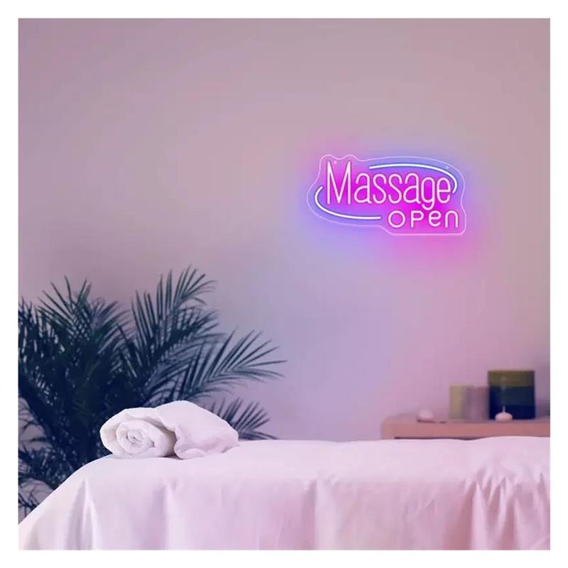 Papan Tanda Neon Massage, Papa - Spa Wellness Day ulasan dan harga