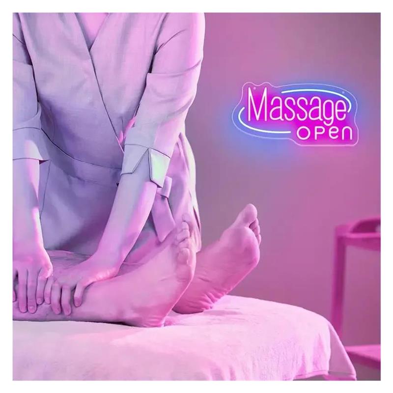 Papan Tanda Neon Massage, Papa - Spa Wellness Day ulasan dan harga