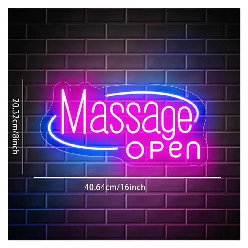 Papan Tanda Neon Massage, Papa - Spa Wellness Day ulasan dan harga