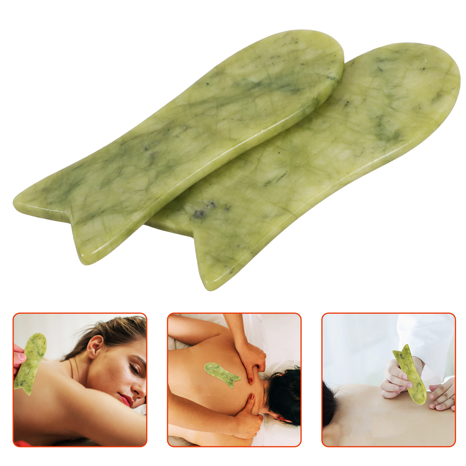 2 Buah Pelat Pengikis Gua Sha  - Spa And Wellness ulasan dan harga