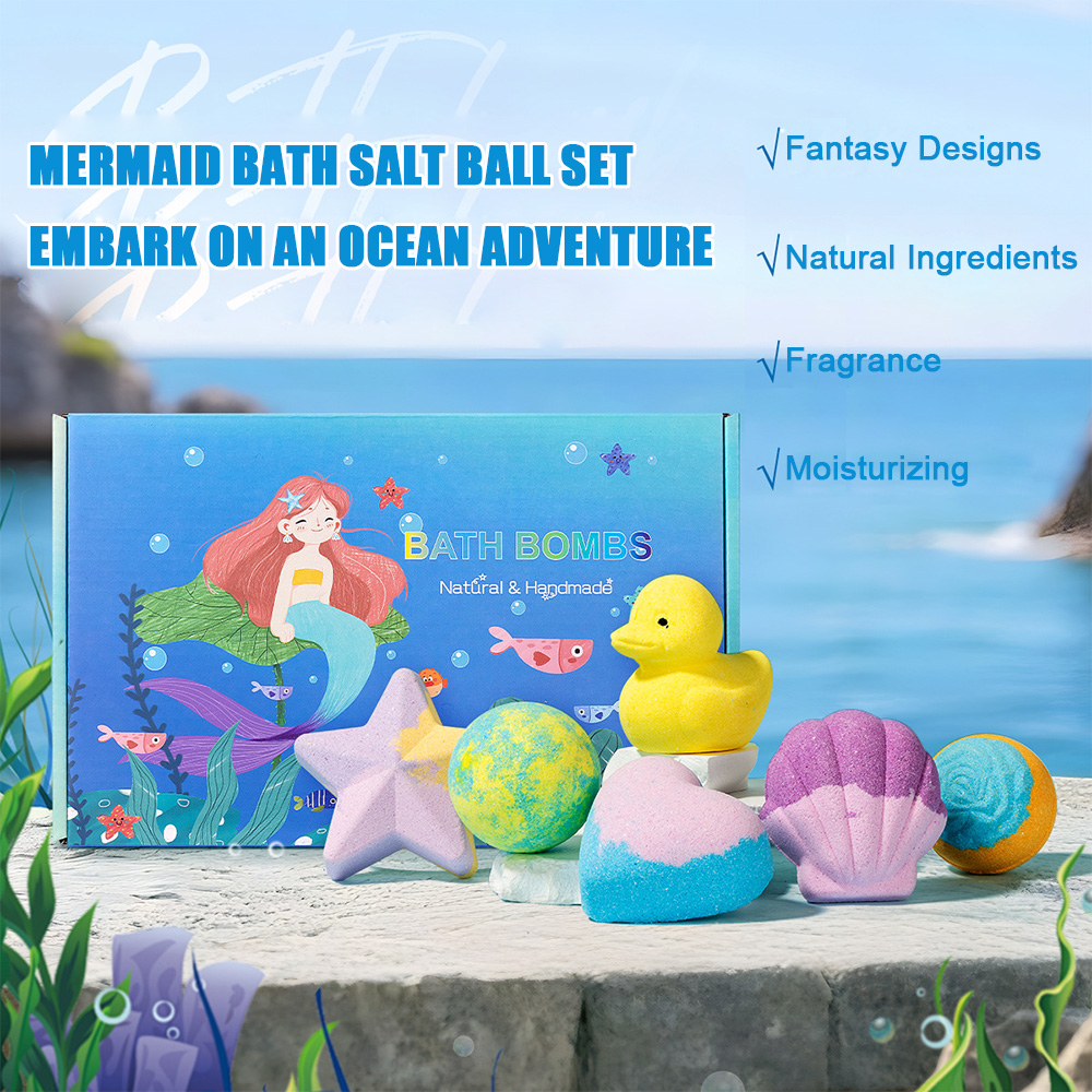 6Pcs Set Hadiah Bom Mandi untu - Spa And Wellness ulasan dan harga