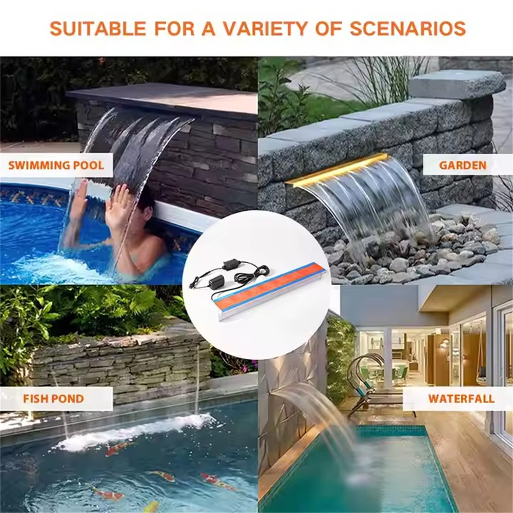 Air Terjun Dinding 600MM DC12V - Xy Spa & Wellness ulasan dan harga